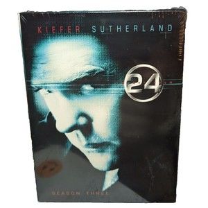 NEW-24 Drama TV SERIES The Complete 3rd Season (DVD, 2004) Kiefer Sutherland